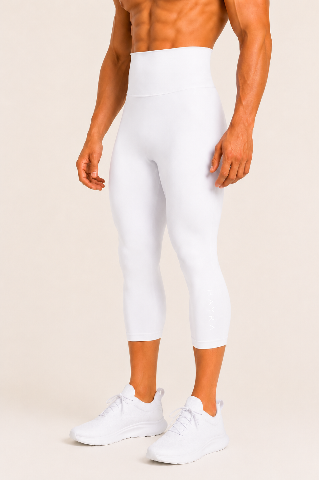 Performance Compression Legging – White