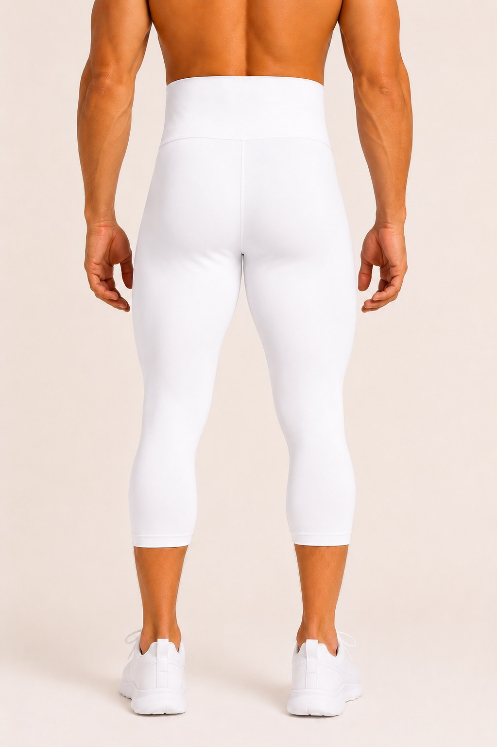 Performance Compression Legging – White