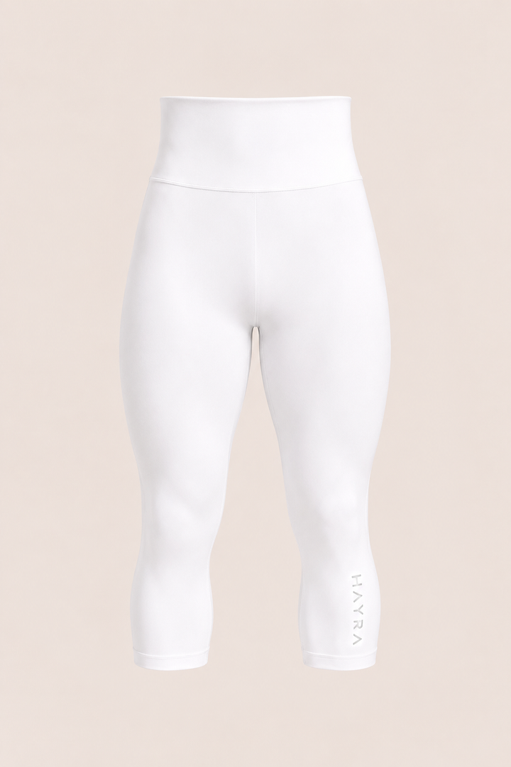 Performance Compression Legging – White