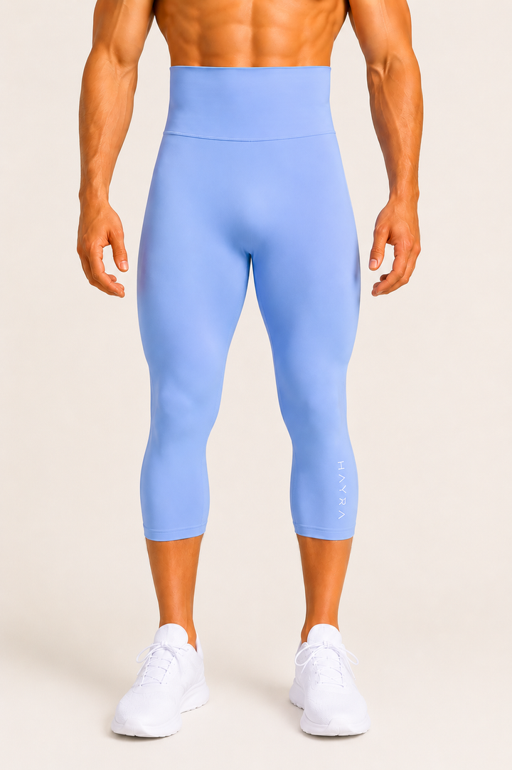 Performance Compression Legging – Baby Blue