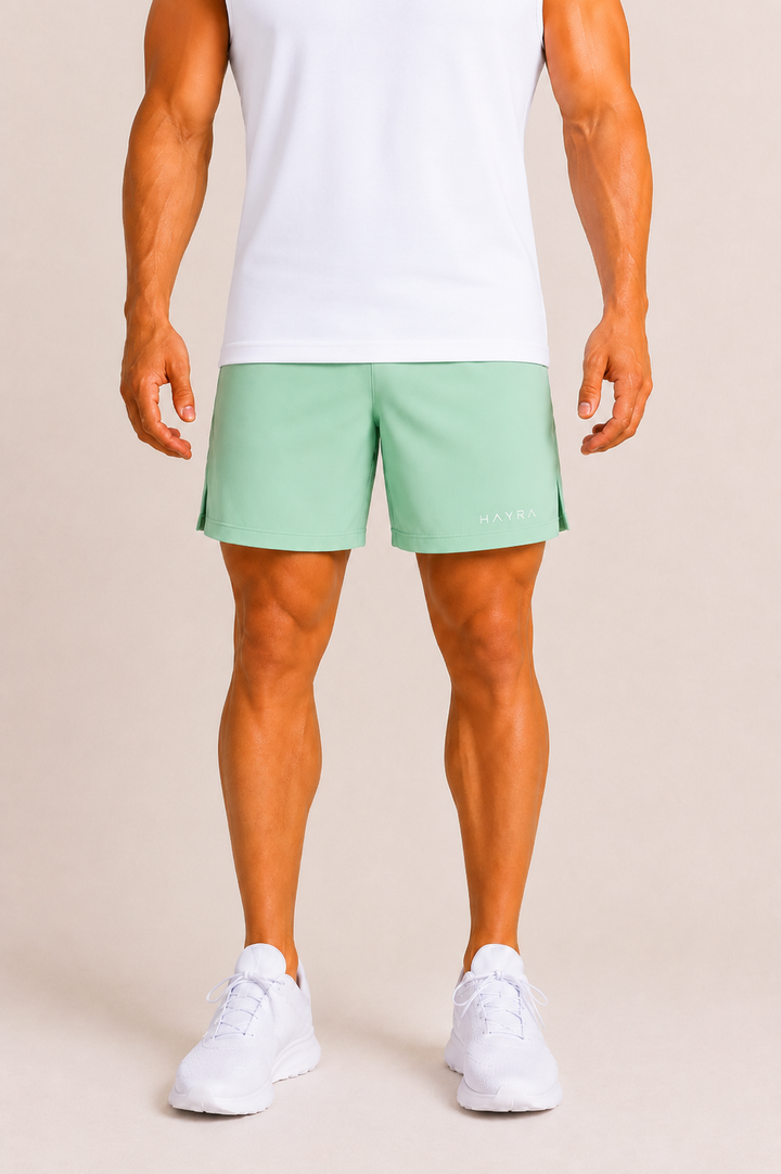 Performance Short - Mint Green