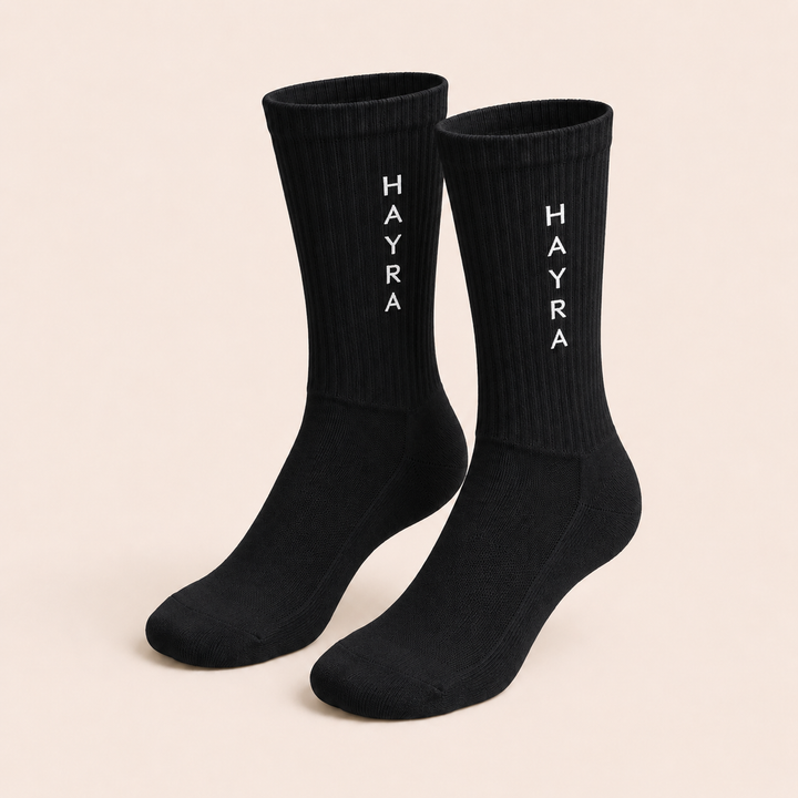 Essential Crew Socks Black